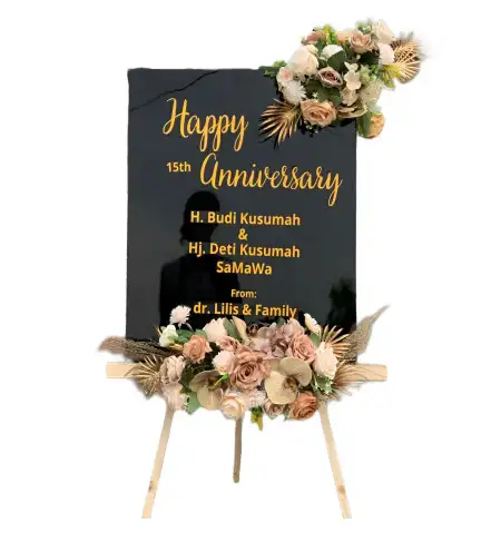 Papan Bunga Akrilik Lenggerong